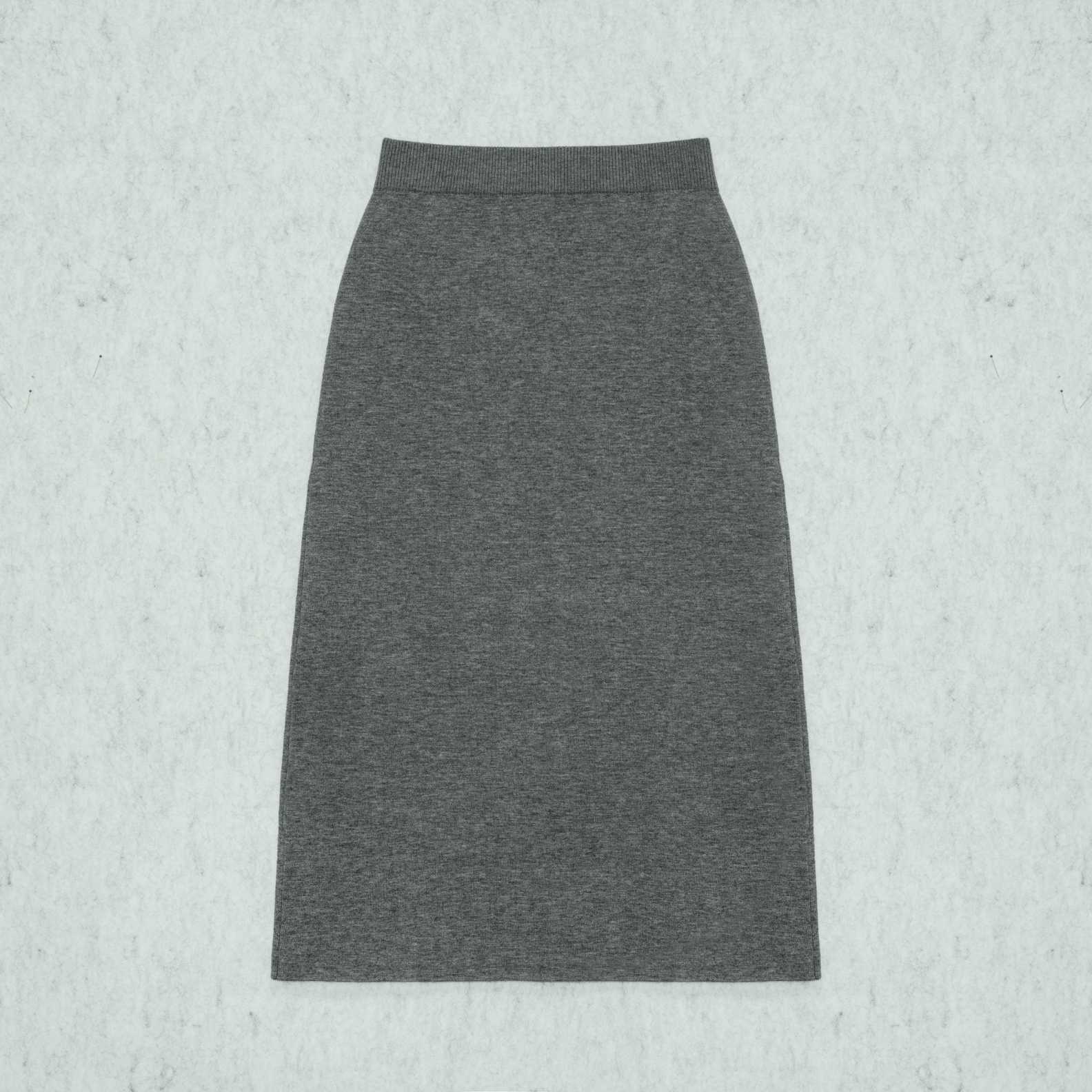 Cardigan Wool High Neck Long Sleeve Matching skirt set cargo pocket Style (3)