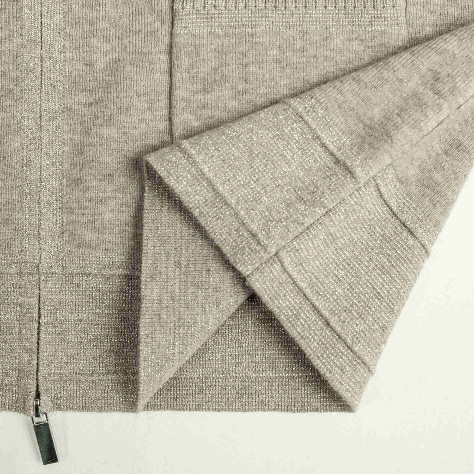 Cardigan Wool Polo Neck Long Sleeve Zip front patch pocket Style (6)